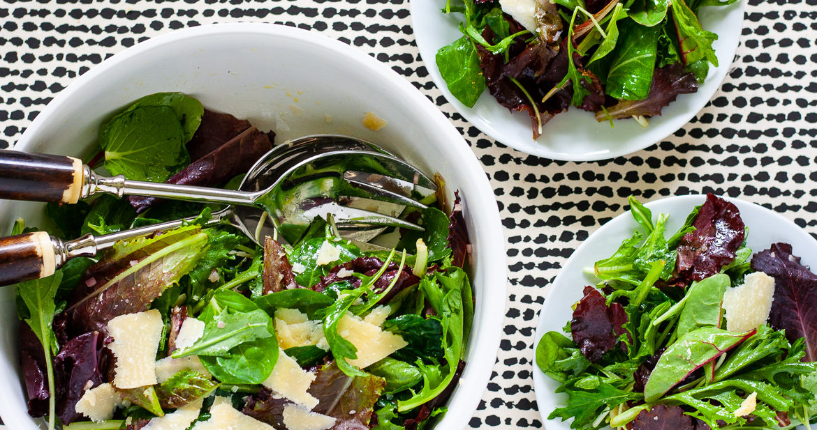 Green Salad with French Vinaigrette