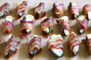 Bacon Wrapped Stuffed Jalapeños