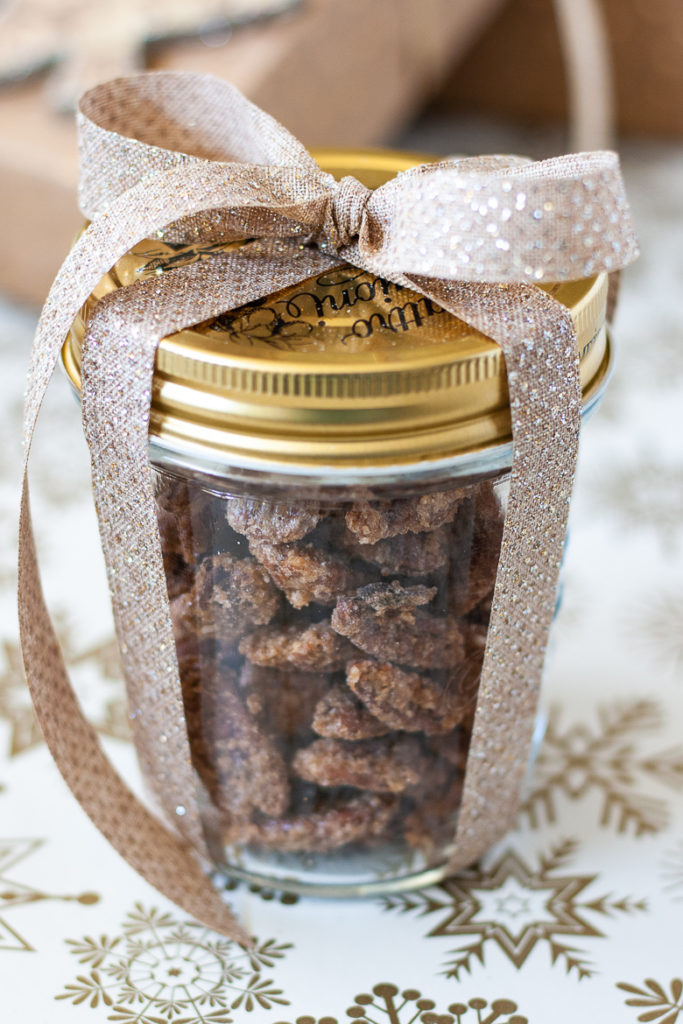 Naughty and Nice Spiced Nuts