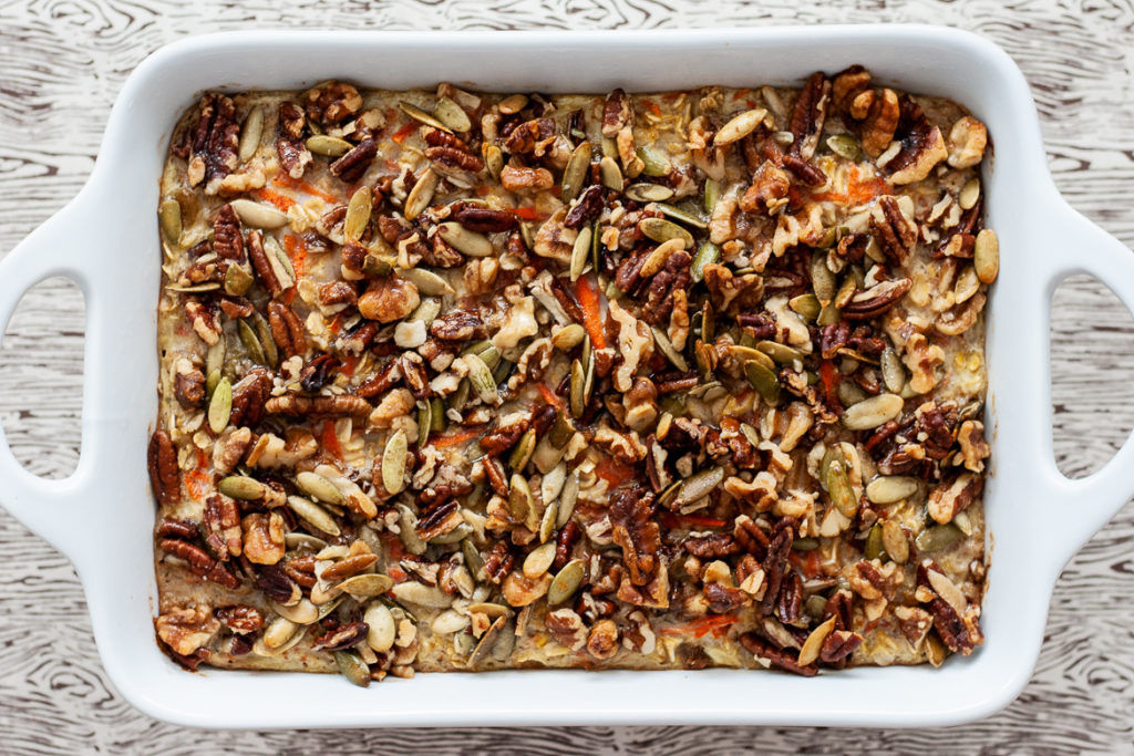 Baked Carrot Cake Oatmeal