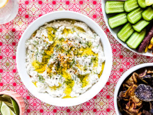 Caramelized Fennel and Shallot Yogurt Dip